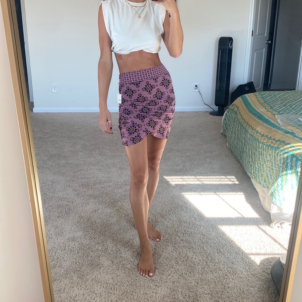 Free People fitted skirt